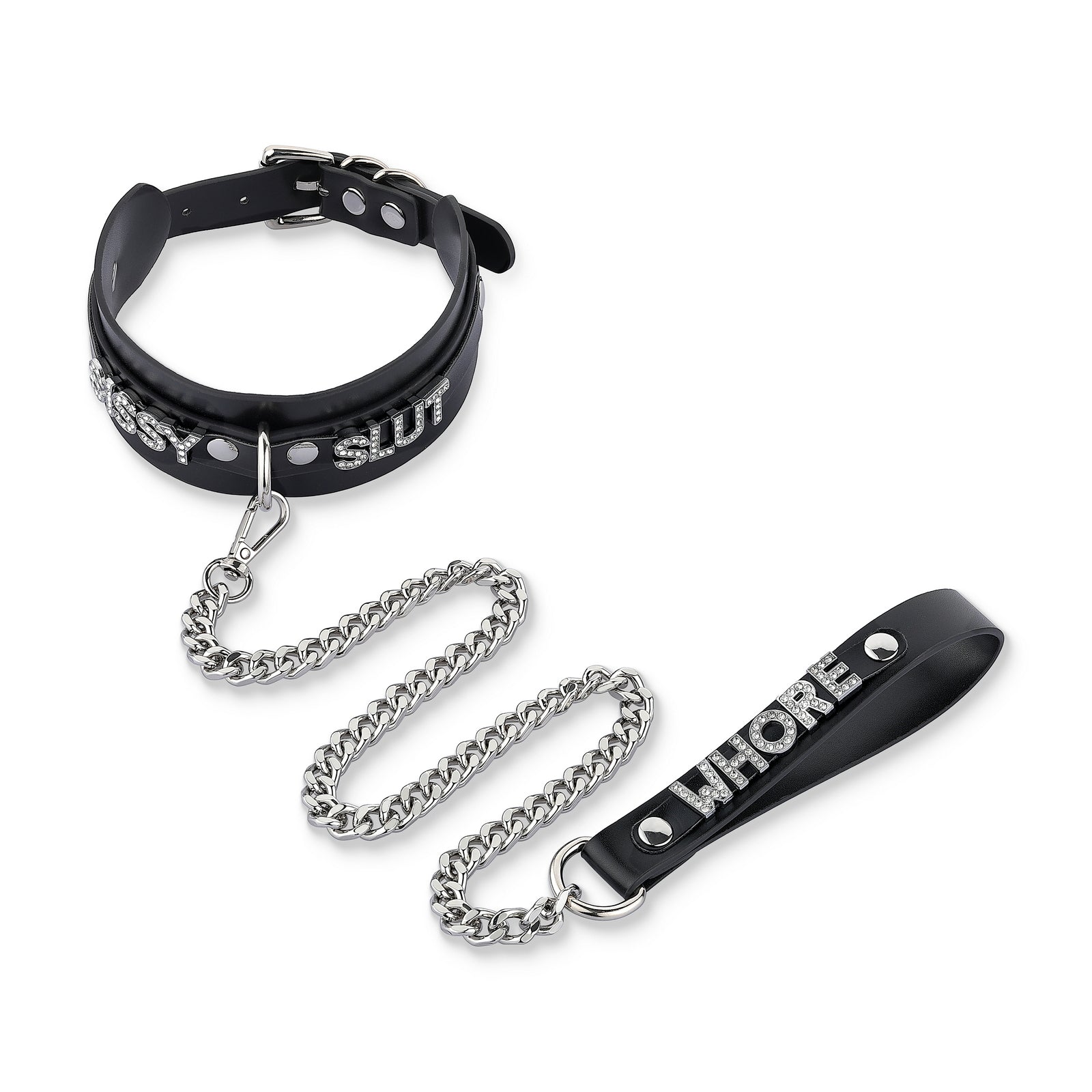 long range sex toys Sexy Toy Harajuku Gothic Choker Leash Chain Punk Leather SM Bondage  Necklace Collar Belt Sex Toys for Couple Lovely Collar
